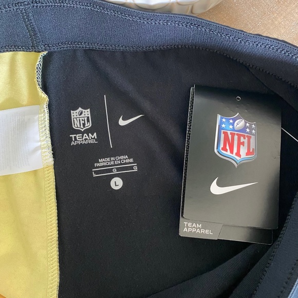 Nike NFL Pittsburgh Steelers Leg-A-See Leggings NWOT - Picture 6 of 6